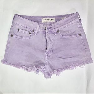 Purple bullhead cut offs